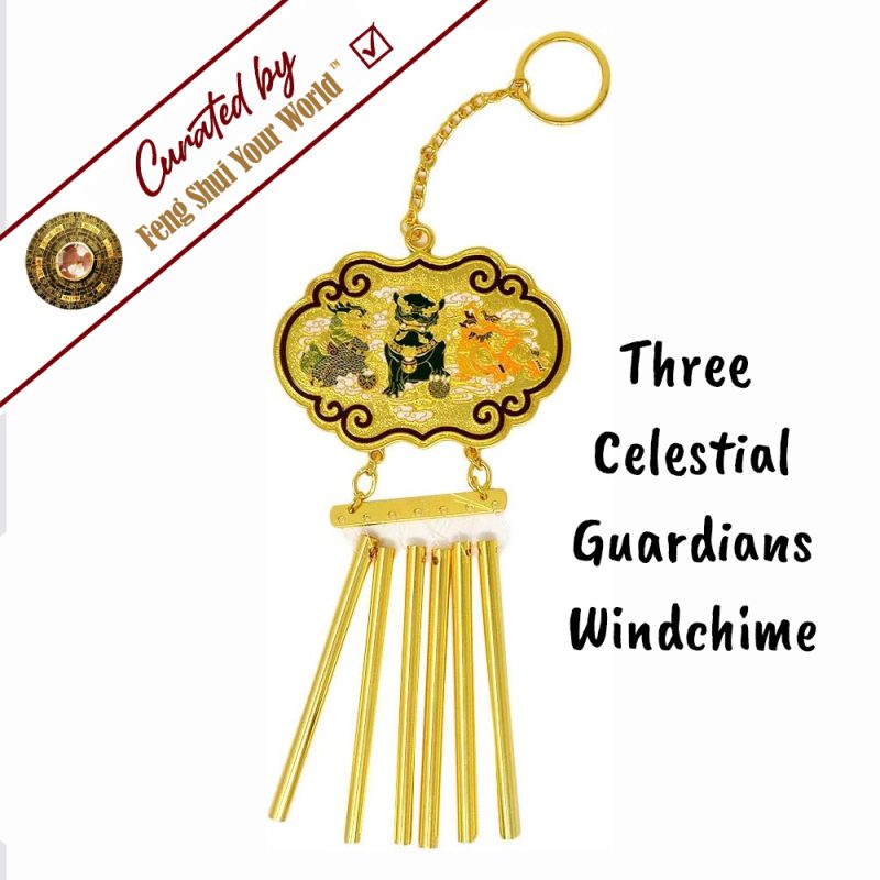 3 Celestial Guardian Windchime