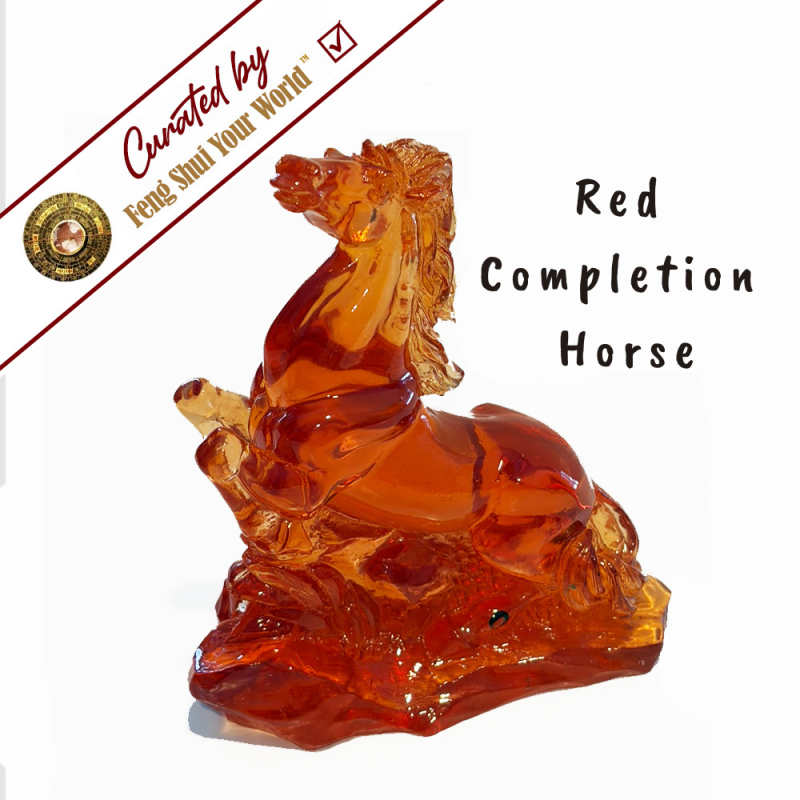 Red Completion Horse